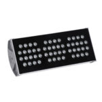 GloboStar® FLOOD-TENA 90224 Προβολέας Wall Washer για Φωτισμό Κτιρίων LED 108W 9180lm 10° DC 24V Αδιάβροχο IP65 Μ43.5 x Π15.5 x Υ18cm RGBW DMX512 - Ασημί - 3 Years Warranty - Image 3