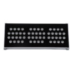 GloboStar® FLOOD-TENA 90224 Προβολέας Wall Washer για Φωτισμό Κτιρίων LED 108W 9180lm 10° DC 24V Αδιάβροχο IP65 Μ43.5 x Π15.5 x Υ18cm RGBW DMX512 - Ασημί - 3 Years Warranty - Image 4