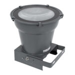 GloboStar® FLOOD-AION 90227 Προβολέας Wall Washer Special Water Effect - Ειδικού Εφέ Νερού LED 40W 2400lm 15° DC 24V Αδιάβροχο IP65 L35.5 x W31.5 x H16.5cm RGBW DMX512 - Γκρι Ανθρακί - 3 Years Warranty - Image 3