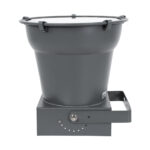GloboStar® FLOOD-AION 90227 Προβολέας Wall Washer Special Water Effect - Ειδικού Εφέ Νερού LED 40W 2400lm 15° DC 24V Αδιάβροχο IP65 L35.5 x W31.5 x H16.5cm RGBW DMX512 - Γκρι Ανθρακί - 3 Years Warranty - Image 4