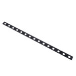 GloboStar® 90237 Μεταλλικο Καλυμμα 1 Μέτρου 15 Τεμαχίων για Ψηφιακή Αλυσίδα Γιρλάντα 20 Σποτ LED με Κωδικό 90140 Μαύρο Μ100 x Π4.7 x Υ1cm - Image 3