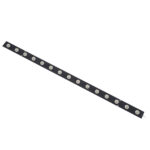 GloboStar® 90237 Μεταλλικο Καλυμμα 1 Μέτρου 15 Τεμαχίων για Ψηφιακή Αλυσίδα Γιρλάντα 20 Σποτ LED με Κωδικό 90140 Μαύρο Μ100 x Π4.7 x Υ1cm - Image 4