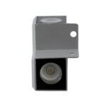 GloboStar® WALLLIGHT-DONA 90258 Φωτιστικό Γωνίας Τοίχου - Απλίκα LED 10W 850lm 10° AC 220-240V Αδιάβροχο IP66 Μ8.2 x Π8.2 x Υ6cm Αρχιτεκτονικό Πορτοκαλί 2200K - Γκρι - 3 Years Warranty - Image 5