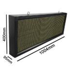 GLOBOSTAR® DISPLAY 90270 Κυλιόμενη Ψηφιακή Επιγραφή P10 Μονής Όψης LED AC 220-240V Αδιάβροχο IP54 Ψυχρό Λευκό 6000K - WiFi Control μέσω FK APP - Αισθητήρας Θερμοκρασίας & Υγρασίας - Μ104 x Π9 x Υ40cm - 2 Χρόνια Εγγύηση - Image 6