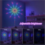 GLOBOSTAR® DIGIFRWORKS 90339 Σετ Ψηφιακής Pixel Addressable Ταινίας με RF Ασύρματο Χειριστήριο & Λειτουργία μέσω WiFi APP LED 50W 3000lm 120° DC 5V με USB 2.0 IP20 156 x SMD5050 Chip 156 x Pixel Πολύχρωμο RGB Dimmable SPI/TTL Protocol - Sanan SMD Chip - Μ205 x Π105 x Υ1.5cm - 2 Χρόνια Εγγύηση - Image 4