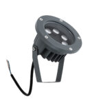 GloboStar® TREELIGHT-TZINA 90355 Σποτ Φωτισμού Ειδικό για Φυτά - Δέντρα με Βάση Κήπου / Καρφωτό LED 6W 570lm 10° DC 24V Αδιάβροχο IP65 L14 x W12.5 x H12.5cm Φυσικό Λευκό 4500K - Γκρι Ανθρακί - 3 Years Warranty - Image 4