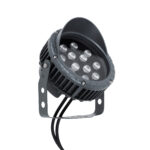 GLOBOSTAR® TREEVINA 90362 Φωτιστικό Σποτ με Αντιθαμβωτική Γρίλια για Φυτά - Δέντρα με Βάση Κήπου / Καρφωτό LED 24W 2040lm 10° DC 24V Αδιάβροχο IP65 Πολύχρωμο RGBW Dimmable DMX512 - Bridgelux SMD Chip - Γκρι Ανθρακί - Μ21.5 x Π18.3 x Υ14cm - 3 Χρόνια Εγγύηση - Image 4