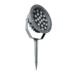 GloboStar® TREELIGHT-RIVA 90365 Σποτ Φωτισμού Ειδικό για Φυτά - Δέντρα με Βάση Κήπου / Καρφωτό LED 24W 2280lm 10° DC 24V Αδιάβροχο IP67 Φ20.5 x Υ6.5cm Φυσικό Λευκό 4500K - Γκρι Ανθρακί - 3 Years Warranty - Image 3