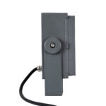 GLOBOSTAR® FLOODTINY 90367 Προβολέας Σποτ Wall Washer LED 27W 2835lm 3° DC 24V Αδιάβροχο IP65 Ultra Θερμό Λευκό 2200K Dimmable - Bridgelux SMD Chip - Γκρι Ανθρακί - Μ13.8 x Π16.4 x Υ7cm - 3 Χρόνια Εγγύηση - Image 4