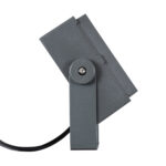 GLOBOSTAR® FLOODTINY 90367 Προβολέας Σποτ Wall Washer LED 27W 2835lm 3° DC 24V Αδιάβροχο IP65 Ultra Θερμό Λευκό 2200K Dimmable - Bridgelux SMD Chip - Γκρι Ανθρακί - Μ13.8 x Π16.4 x Υ7cm - 3 Χρόνια Εγγύηση - Image 5
