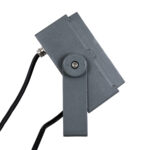 GLOBOSTAR® FLOODTINY 90370 Προβολέας Σποτ Wall Washer LED 27W 2295lm 3° DC 24V Αδιάβροχο IP65 Πολύχρωμο RGBW Dimmable DMX512 - Bridgelux SMD Chip - Γκρι Ανθρακί - Μ13.8 x Π16.4 x Υ7cm - 3 Χρόνια Εγγύηση - Image 5