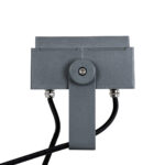 GLOBOSTAR® FLOODTINY 90370 Προβολέας Σποτ Wall Washer LED 27W 2295lm 3° DC 24V Αδιάβροχο IP65 Πολύχρωμο RGBW Dimmable DMX512 - Bridgelux SMD Chip - Γκρι Ανθρακί - Μ13.8 x Π16.4 x Υ7cm - 3 Χρόνια Εγγύηση - Image 6