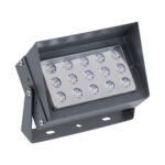 GLOBOSTAR® FLOODKAMY 90371 Προβολέας Σποτ Wall Washer με Αντιθαμβωτική Γρίλια LED 30W 3150lm 5° DC 24V Αδιάβροχο IP65 Ultra Θερμό Λευκό 2200K Dimmable - Bridgelux SMD Chip - Γκρι Ανθρακί - Μ19.5 x Π10.7 x Υ9.5cm - 3 Χρόνια Εγγύηση - Image 3