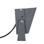 GLOBOSTAR® FLOODKAMY 90371 Προβολέας Σποτ Wall Washer με Αντιθαμβωτική Γρίλια LED 30W 3150lm 5° DC 24V Αδιάβροχο IP65 Ultra Θερμό Λευκό 2200K Dimmable - Bridgelux SMD Chip - Γκρι Ανθρακί - Μ19.5 x Π10.7 x Υ9.5cm - 3 Χρόνια Εγγύηση - Image 4