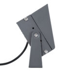 GLOBOSTAR® FLOODKAMY 90371 Προβολέας Σποτ Wall Washer με Αντιθαμβωτική Γρίλια LED 30W 3150lm 5° DC 24V Αδιάβροχο IP65 Ultra Θερμό Λευκό 2200K Dimmable - Bridgelux SMD Chip - Γκρι Ανθρακί - Μ19.5 x Π10.7 x Υ9.5cm - 3 Χρόνια Εγγύηση - Image 5