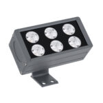 GLOBOSTAR® FLOODDANY 90375 Προβολέας Σποτ Wall Washer LED 24W 2640lm 5° DC 24V Αδιάβροχο IP65 Θερμό Λευκό 2700K Dimmable - CREE XPE Chip - Γκρι Ανθρακί - Μ16 x Π9.5 x Υ7.5cm - 3 Χρόνια Εγγύηση - Image 3