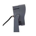 GLOBOSTAR® FLOODNIGMA 90377 Προβολέας Σποτ Wall Washer με Αντιθαμβωτική Γρίλια LED 24W 2040lm 30° DC 24V Αδιάβροχο IP65 Ultra Θερμό Λευκό 2200K Dimmable - Bridgelux SMD Chip - Γκρι Ανθρακί - Μ15 x Π15 x Υ9.1cm - 3 Χρόνια Εγγύηση - Image 4