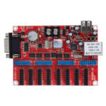 GloboStar® TF-C6NUR 90386 LED Receiving Card 8 x HUB75 - Κάρτα Καναλιών για Ψηφιακές Οθόνες LED Video Wall Single Color W2048 x H64 & W1024 x H128 - Double Color W1024 x H64 - W512 x H128 - Gigabit Network Linkable - DC 3.5~6V - IP20 Μ11.7 x Π7.8 x Υ1.6cm - Image 4