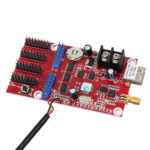 GloboStar® 90388 Ασύρματος Controller WiFi TF-A6UW-4 με Είσοδο USB και Αισθητήρα Θερμοκρασίας με 4 Εξόδους HUB για Μονόχρωμη Κυλιόμενη Πινακίδα LED - Image 4