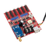 GloboStar® 90389 Ασύρματος Controller WiFi TF-M6UW-6 με Είσοδο USB και Αισθητήρα Θερμοκρασίας με 6 Εξόδους HUB για Μονόχρωμη Κυλιόμενη Πινακίδα LED - Image 4