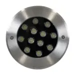 GloboStar® UNDERWATER-GUNE 90405 Υποβρύχιο Χωνευτό Φωτιστικό Σποτ Ειδικό για Σιντριβάνια LED 12W 1200lm 60° DC 24V Αδιάβροχο IP68 Φ10 x Υ7.5cm Ψυχρό Λευκό 6000K - Ανοξείδωτο Ατσάλι - 3 Χρόνια Εγγύηση - Image 3