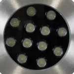 GloboStar® UNDERWATER-GUNE 90405 Υποβρύχιο Χωνευτό Φωτιστικό Σποτ Ειδικό για Σιντριβάνια LED 12W 1200lm 60° DC 24V Αδιάβροχο IP68 Φ10 x Υ7.5cm Ψυχρό Λευκό 6000K - Ανοξείδωτο Ατσάλι - 3 Χρόνια Εγγύηση - Image 6
