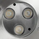 GLOBOSTAR® UNDERWATERHUNI 90414 Υποβρύχιο Χωνευτό Σποτ για Σιντριβάνια/Πισίνες LED 3W 270lm 30° DC 24V Αδιάβροχο IP68 Θερμό Λευκό 2700K Dimmable - Bridgelux SMD Chip - Ανοξείδωτο Ατσάλι SS304 - Μ10 x Π10 x Υ7.5cm / Q9cm - 3 Χρόνια Εγγύηση - Image 6
