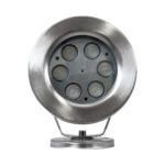 GLOBOSTAR® UNDERWATER-DEDY 90427 Υποβρύχιο Επιφανειακό Σποτ για Σιντριβάνια/Πισίνες LED 6W 600lm 30° DC 24V Αδιάβροχο IP68 Ψυχρό Λευκό 6000K Dimmable - Ανοξείδωτο Ατσάλι 304 - Μ12 x Π7.5 x Υ14.5cm - 3 Χρόνια Εγγύηση - Image 4