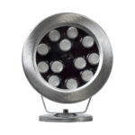 GLOBOSTAR® UNDERWATER-DENIS 90431 Υποβρύχιος Προβολέας Σποτ για Σιντριβάνια/Πισίνες LED 12W 1020lm 30° DC 24V Αδιάβροχο IP68 RGBW DMX512 Dimmable - Ανοξείδωτο Ατσάλι 304 - Μ14.5 x Π7 x Υ17cm - 3 Χρόνια Εγγύηση - Image 4