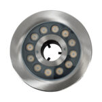 GloboStar® UNDERWATER-DENIS 90435 Υποβρύχιο Χωνευτό Φωτιστικό Σποτ Ειδικό για Σιντριβάνια - Πισίνες - Τζακούζι LED 9W 810lm 30° DC 24V Αδιάβροχο IP68 Φ16.7 x Υ7.5cm Θερμό Λευκό 2700K - Ανοξείδωτο Ατσάλι SS304 - 3 Years Warranty - Image 4