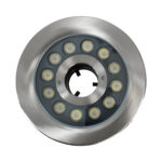 GloboStar® UNDERWATER-DENIS 90436 Υποβρύχιο Χωνευτό Φωτιστικό Σποτ Ειδικό για Σιντριβάνια - Πισίνες - Τζακούζι LED 9W 900lm 30° DC 24V Αδιάβροχο IP68 Φ16.7 x Υ7.5cm Ψυχρό Λευκό 6000K - Ανοξείδωτο Ατσάλι SS304 - 3 Years Warranty - Image 4