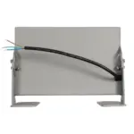 GLOBOSTAR® FLOODHENO 999-0263 Προβολέας Σποτ Wall Washer LED 24W 2040lm 30° AC 220-240V Αδιάβροχο IP67 Ultra Θερμό Λευκό 2200K - Bridgelux SMD Chip - Γκρι - Μ24 x Π11 x 16.5cm - 3 Χρόνια Εγγύηση - Image 4