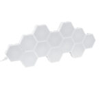 GloboStar® DIGIOCTA 90449 Σετ 12 Ψηφιακων LED RGB Φωτιστικών Κυψελών με Ψηφιακό Controller με WiFi Smart APP & Ασύρματο Χειριστήριο RF 2.4Ghz - LED SMD 5050 18W/Σετ 168PIXEL/Σετ 1440lm/Σετ 120° DC 5V με USB 2.0 IP20 Πολύχρωμο RGB - Dimmable - Μ10.5 x Π10.5 x Υ3cm Ανά Κυψέλη - 2 Χρόνια Εγγύηση - Image 3