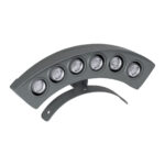GloboStar® TREELIGHT-PLANTE 90459 Κυρτή Μπάρα Φωτισμού Wall Washer Ειδική για Φυτά - Δέντρα LED 6W 630lm 15° DC 24V Αδιάβροχο IP67 Μ18 x Π3.7 x Υ7.5cm RGBW DMX512 - Γκρι Ανθρακί - 3 Years Warranty - Image 3