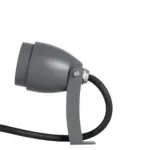 GLOBOSTAR® TREEGAL 90460 Φωτιστικό Σποτ για Φυτά - Δέντρα με Βάση Μπετού & Κορμού LED 3W 315lm 15° DC 24V Αδιάβροχο IP67 Ultra Θερμό Λευκό 2200K Dimmable - Bridgelux SMD Chip - Γκρι Ανθρακί - Μ5 x Π5 x Υ13cm - 3 Χρόνια Εγγύηση - Image 5