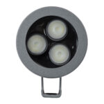 GLOBOSTAR® TREESPO 90467 Φωτιστικό Σποτ για Φυτά - Δέντρα LED 6W 630lm 15° DC 24V Αδιάβροχο IP67 Πολύχρωμο RGBW Dimmable DMX512 - Bridgelux SMD Chip - Γκρι Ανθρακί - Μ6.6 x Π9 x Υ12cm - 3 Χρόνια Εγγύηση - Image 4