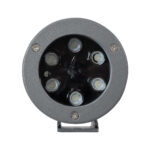 GLOBOSTAR® TREESPO 90471 Φωτιστικό Σποτ για Φυτά - Δέντρα LED 12W 1260lm 15° DC 24V Αδιάβροχο IP67 Πολύχρωμο RGBW Dimmable DMX512 - Bridgelux SMD Chip - Γκρι Ανθρακί - Μ9 x Π11 x Υ9cm - 3 Χρόνια Εγγύηση - Image 4