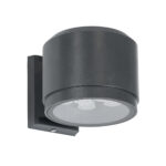 GLOBOSTAR® WALLLIGHT-GONA 90484 Μοντέρνο Φωτιστικό Τοίχου - Απλίκα LED 24W 2280lm 5° DC 24V Αδιάβροχο IP67 Φυσικό Λευκό 4500K - CREE COB Chip & TÜV SÜD Driver - Γκρι Ανθρακί Ματ - Μ13 x Π16.5 x Υ5cm - 3 Χρόνια Εγγύηση - Image 3