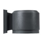 GLOBOSTAR® WALLLIGHT-GONA 90484 Μοντέρνο Φωτιστικό Τοίχου - Απλίκα LED 24W 2280lm 5° DC 24V Αδιάβροχο IP67 Φυσικό Λευκό 4500K - CREE COB Chip & TÜV SÜD Driver - Γκρι Ανθρακί Ματ - Μ13 x Π16.5 x Υ5cm - 3 Χρόνια Εγγύηση - Image 5