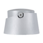 GLOBOSTAR® FLOODRANA 90491 Κινούμενος Προβολέας Σποτ Wall Washer LED 60W 5400lm 5° DC 24V Αδιάβροχο IP67 Θερμό Λευκό 2700K Dimmable - Bridgelux SMD Chip - Γκρι - Μ30 x Π30 x Υ21cm - 3 Χρόνια Εγγύηση - Image 6
