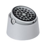 GloboStar® FLOOD-RANA 90492 Κινούμενος Προβολέας - Σποτ Φωτισμού Wall Washer για Φωτισμό Κτιρίων LED 60W 5700lm 5° DC 24V Αδιάβροχο IP67 Φ30 x Υ21cm Φυσικό Λευκό 4500K - Γκρι - 3 Years Warranty - Image 3