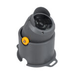 GLOBOSTAR® FLOODSIMA 90493 Κινούμενος Προβολέας Σποτ Wall Washer με Αντιθαμβωτική Γρίλια LED 24W 2160lm 30° DC 24V Αδιάβροχο IP67 Θερμό Λευκό 2700K Dimmable - Bridgelux SMD Chip - Γκρι Ανθρακί - Μ14.5 x Π24.2 x Υ22.5cm - 3 Χρόνια Εγγύηση - Image 3