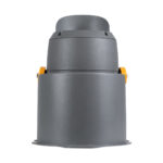 GLOBOSTAR® FLOODSIMA 90493 Κινούμενος Προβολέας Σποτ Wall Washer με Αντιθαμβωτική Γρίλια LED 24W 2160lm 30° DC 24V Αδιάβροχο IP67 Θερμό Λευκό 2700K Dimmable - Bridgelux SMD Chip - Γκρι Ανθρακί - Μ14.5 x Π24.2 x Υ22.5cm - 3 Χρόνια Εγγύηση - Image 5