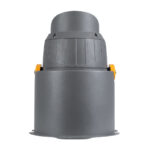 GloboStar® FLOOD-SIMA 90494 Κινούμενος Προβολέας - Σποτ Φωτισμού Wall Washer με Αντιθαμβωτική Γρίλια για Φωτισμό Κτιρίων LED 24W 2040lm 30° DC 24V Αδιάβροχο IP67 Μ14.5 x Π24.2 x Υ22.5cm RGBW DMX512 - Γκρι Ανθρακί - 3 Years Warranty - Image 6