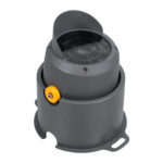 GLOBOSTAR® FLOODSIMA 90495 Κινούμενος Προβολέας Σποτ Wall Washer με Αντιθαμβωτική Γρίλια LED 36W 3240lm 30° DC 24V Αδιάβροχο IP67 Θερμό Λευκό 2700K Dimmable - Bridgelux SMD Chip - Γκρι Ανθρακί - Μ21 x Π26 x Υ27cm - 3 Χρόνια Εγγύηση - Image 4