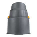 GLOBOSTAR® FLOODSIMA 90495 Κινούμενος Προβολέας Σποτ Wall Washer με Αντιθαμβωτική Γρίλια LED 36W 3240lm 30° DC 24V Αδιάβροχο IP67 Θερμό Λευκό 2700K Dimmable - Bridgelux SMD Chip - Γκρι Ανθρακί - Μ21 x Π26 x Υ27cm - 3 Χρόνια Εγγύηση - Image 6