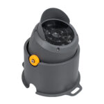 GloboStar® FLOOD-SIMA 90496 Κινούμενος Προβολέας - Σποτ Φωτισμού Wall Washer με Αντιθαμβωτική Γρίλια για Φωτισμό Κτιρίων LED 36W 3060lm 30° DC 24V Αδιάβροχο IP67 Μ21 x Π26 x Υ27cm RGBW DMX512 - Γκρι Ανθρακί - 3 Years Warranty - Image 3