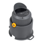 GloboStar® FLOOD-SIMA 90496 Κινούμενος Προβολέας - Σποτ Φωτισμού Wall Washer με Αντιθαμβωτική Γρίλια για Φωτισμό Κτιρίων LED 36W 3060lm 30° DC 24V Αδιάβροχο IP67 Μ21 x Π26 x Υ27cm RGBW DMX512 - Γκρι Ανθρακί - 3 Years Warranty - Image 4