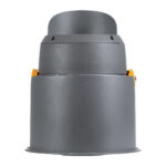 GloboStar® FLOOD-SIMA 90496 Κινούμενος Προβολέας - Σποτ Φωτισμού Wall Washer με Αντιθαμβωτική Γρίλια για Φωτισμό Κτιρίων LED 36W 3060lm 30° DC 24V Αδιάβροχο IP67 Μ21 x Π26 x Υ27cm RGBW DMX512 - Γκρι Ανθρακί - 3 Years Warranty - Image 5