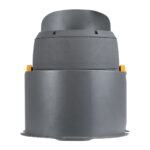 GloboStar® FLOOD-SIMA 90498 Κινούμενος Προβολέας - Σποτ Φωτισμού Wall Washer με Αντιθαμβωτική Γρίλια για Φωτισμό Κτιρίων LED 60W 5100lm 30° DC 24V Αδιάβροχο IP67 Μ29 x Π24 x Υ28.5cm RGBW DMX512 - Γκρι Ανθρακί - 3 Years Warranty - Image 5